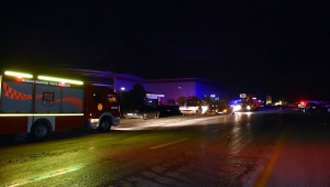 Kırıkkale'de soğuk hava deposunda çıkan yangın kontrol altına alındı