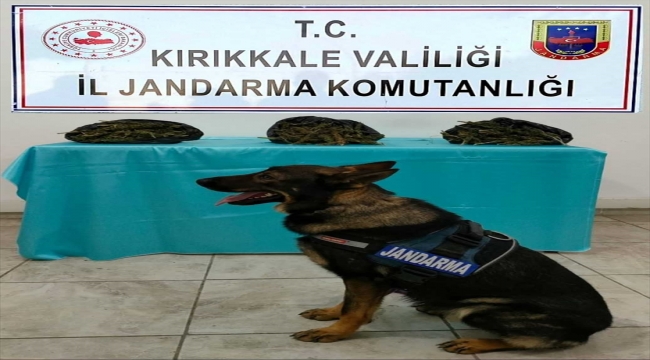 Kırıkkale'de yolcu otobüsünde 2,1 kilogram kubar esrar ele geçirildi
