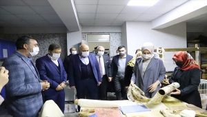 Kızılcahamam&#39;da geleneksel sof kumaşı üretimi için eğitimler sürüyor