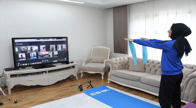 Konya'da çevrimiçi spor kayıtları başladı