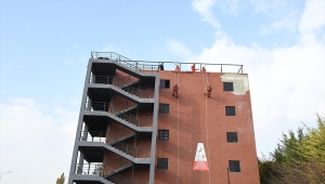 Konya'da eğitim gören Libyalı itfaiyeciler sertifikalarını aldı