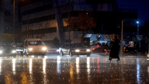 Konya'da sağanak etkili oldu