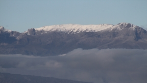 Konya'da yılın ilk karı Anamas'ın zirvesine düştü