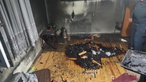 Kulu'da müstakil evde çıkan yangın kısa sürede söndürüldü