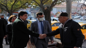 Milletvekili Metin İlhan, Kaman'da esnafı ziyaret etti