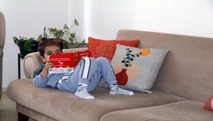 Minik Kemal'in 4 yaşında okuduğu kitap sayısı 50'yi geçti