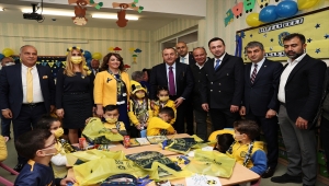 MKE Ankaragücü Kulübü Başkanı Koca, minik öğrencilerle buluştu