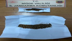 Niğde'deki uyuşturucu operasyonunda 2 şüpheli gözaltına alındı