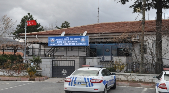 Şehidin adı Akşehir Bölge Trafik Denetleme İstasyon Amirliği'ne verildi