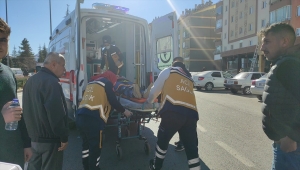 Seydişehir'de otomobilin çarptığı öğrenci yaralandı