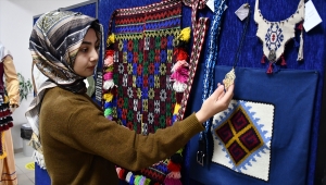 Sivas'ın kültürel değerleri geleneksel el sanatlarıyla yaşatılıyor