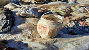 Sivas'ta terör örgütüne ait sığınak ve yaşam malzemesi bulundu