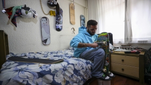 Sokakların kaykaylı gezgininin hedefi milli takım