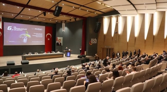 6. Pil Teknolojileri Çalıştayı Kayseri'de başladı