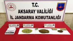 Aksaray'da sobanın içine gizlenmiş uyuşturucuyu narkotik köpeği buldu