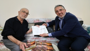 Başkan Savran, 73 yaşındaki şairin hayalini gerçekleştirdi