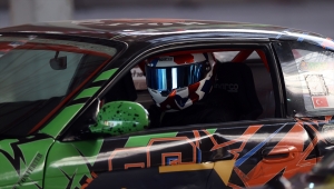 Başkentte, Tekno Motor Kampüsü'nün tanıtımı amacıyla drift gösterisi düzenlendi