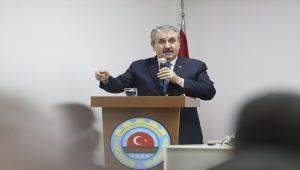 BBP Genel Başkanı Destici, Polatlı'da muhtarlarla görüştü 