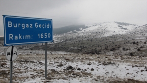 Beypazarı'na mevsimin ilk karı yağdı