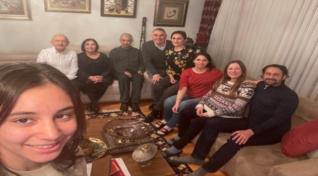 CHP Genel Başkanı Kılıçdaroğlu, yeni yılı torununun çektiği fotoğrafla kutladı