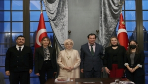 Emine Erdoğan'dan SERÇEV'in "Doğudan Batıya Engelsiz Hayat Projesi"ne destek