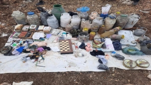 Jandarma Genel Komutanı Orgeneral Çetin, 6 teröristin etkisiz hale getirildiği mağarayı inceledi