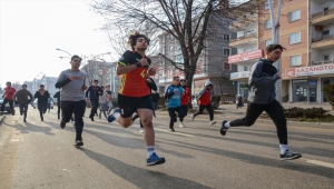 Kahramankazan'da Atatürk koşusu