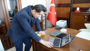 Karaman Cumhuriyet Başsavcısı, AA'nın "Yılın Fotoğrafları" oylamasına katıldı