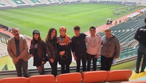 Karapınar'daki üniversite öğrencileri Konya'yı gezdi