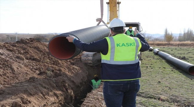 KASKİ'den Akkışla'ya 9 milyonluk alt yapı yatırımı