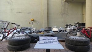 Kayseri'de 8 farklı hırsızlık olayının 4 zanlısı tutuklandı