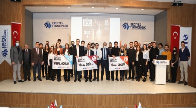Kayseri'de "Benim İşim Girişim" yarışmasında ödüller sahiplerini buldu