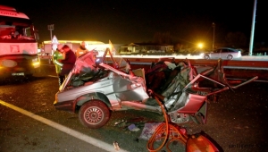 Kayseri'de trafik kazasında karı koca yaşamını yitirdi, çocukları yaralandı