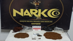 Kayseri'de uyuşturucu operasyonunda 3 şüpheli gözaltına alındı
