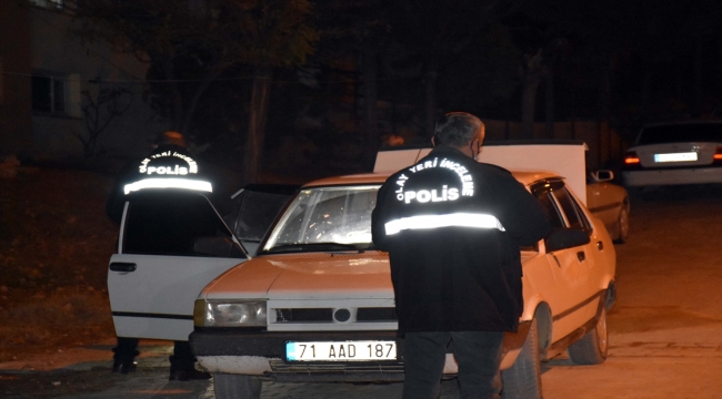 Kırıkkale'de pompalı tüfekle bacağından vurulan kişi yaralandı