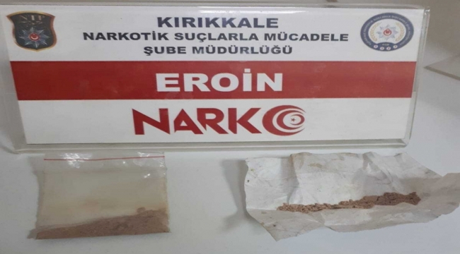 Kırıkkale'de uyuşturucu ve makaron ele geçirildi