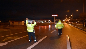 Kırıkkale'de yoğun sis ve kar yağışı etkili oluyor