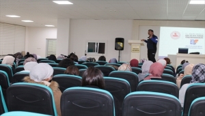 Kırşehir'de öğrenci yurdunda AFAD farkındalık eğitimi verildi