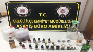 Konya'da kaçak alkol üretimi yapan 4 kişi yakalandı