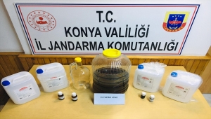 Konya'da sahte içki operasyonunda 2 zanlı yakalandı