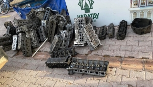 Konya'da sanayi sitesinden hırsızlık yapan zanlı kovalamaca sonucu yakalandı