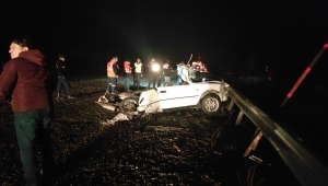 Konya'da tır ile otomobil çarpıştı: 1 kişi öldü, 1 kişi yaralandı