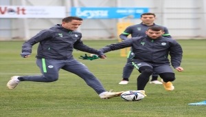 Konyaspor, Antalyaspor maçı hazırlıklarını sürdürdü