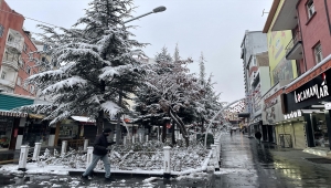 Niğde'de kar yağışı etkili oldu