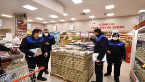 Pursaklar'da marketlerde fiyat denetimi