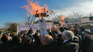 Saraykent ilçesi doğal gaza kavuştu