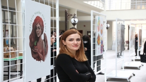 Sivas'ta araştırma görevlisinden kişisel tasarım sergisi