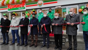 Tarım Kredi Kooperatif Market'in 650'inci şubesi Çubuk'ta açıldı