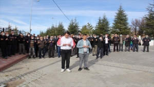 Yalıhüyük'te asker duası yapıldı