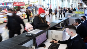 Yılbaşı öncesi AŞTİ'de "Güven Huzur" uygulaması yapıldı